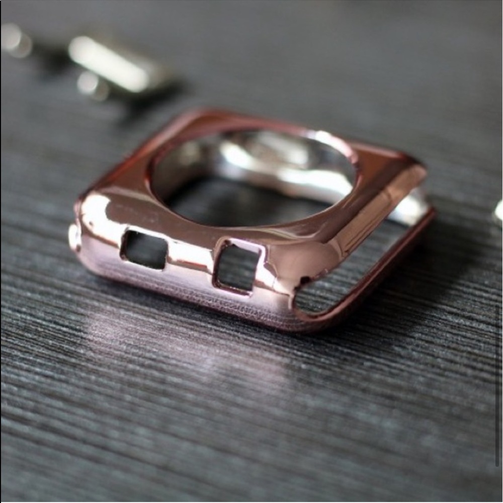 New Apple Watch Rose Gold Bumper Case 44mm - Picture 9 of 10